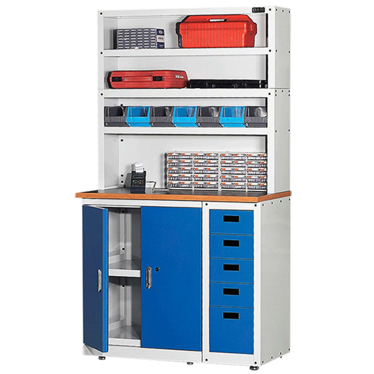 Mesa de Trabajo con Gabinete