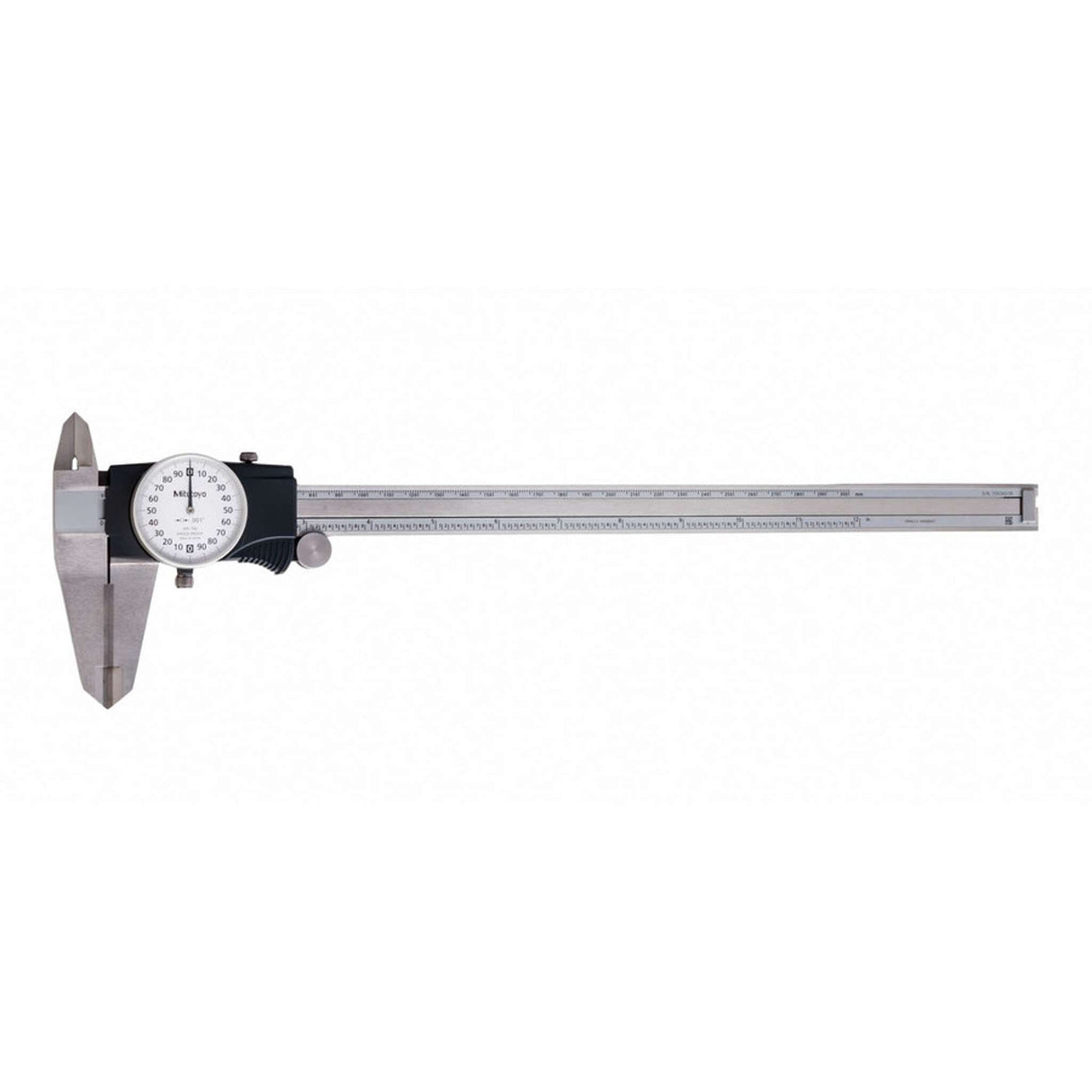 Calibrador con Carátula con puntas de carburo para medición de exteriores 0-12 pulg, 0.001 pulg, 0,2 pulg/rev., pulg Mitutoyo