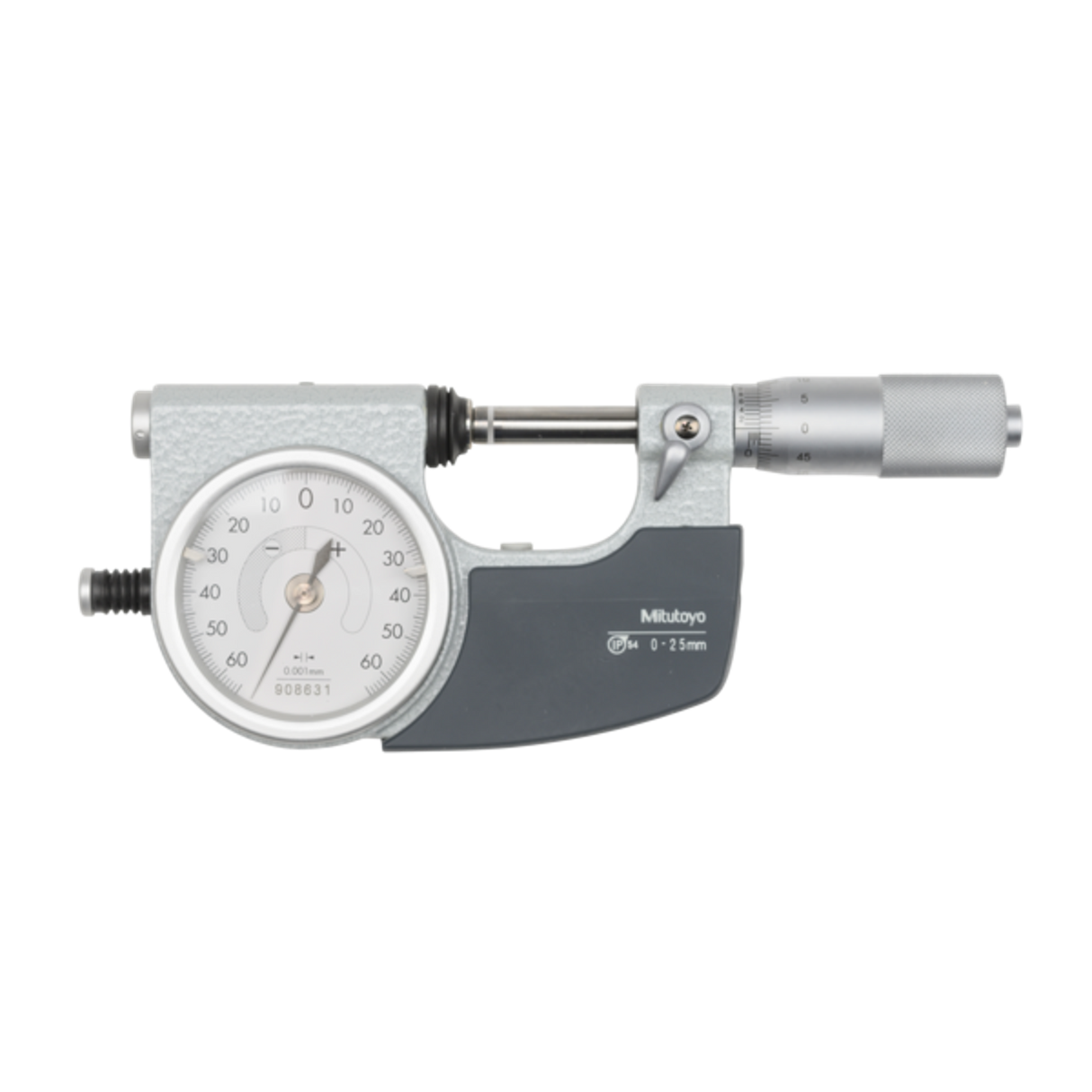 Micrómetro indicativo con botón izquierdo 0-25mm