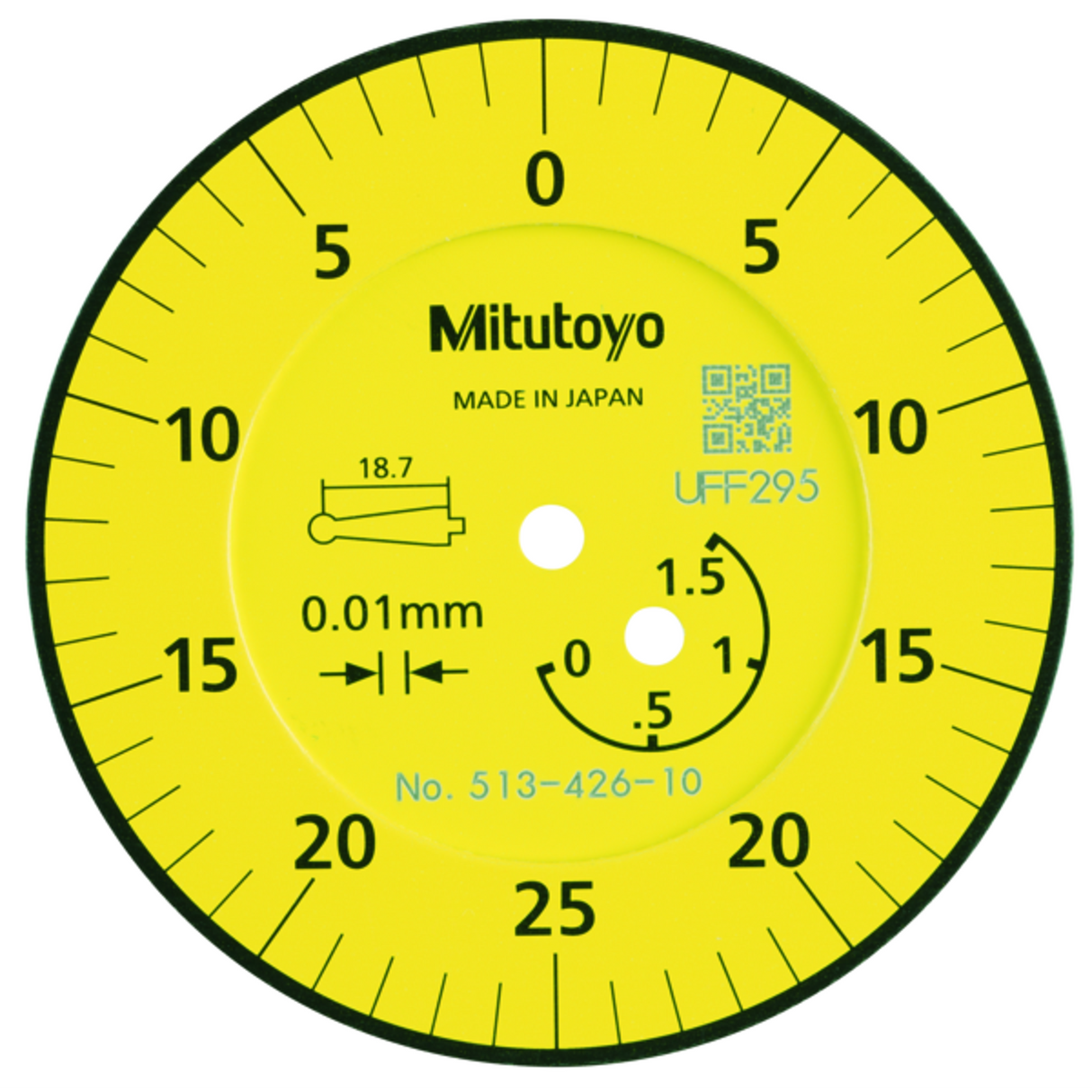 Indicador de carátula tipo palanca, Tipo horizontal 1,5mm, 0,01mm, 8mm Vástago