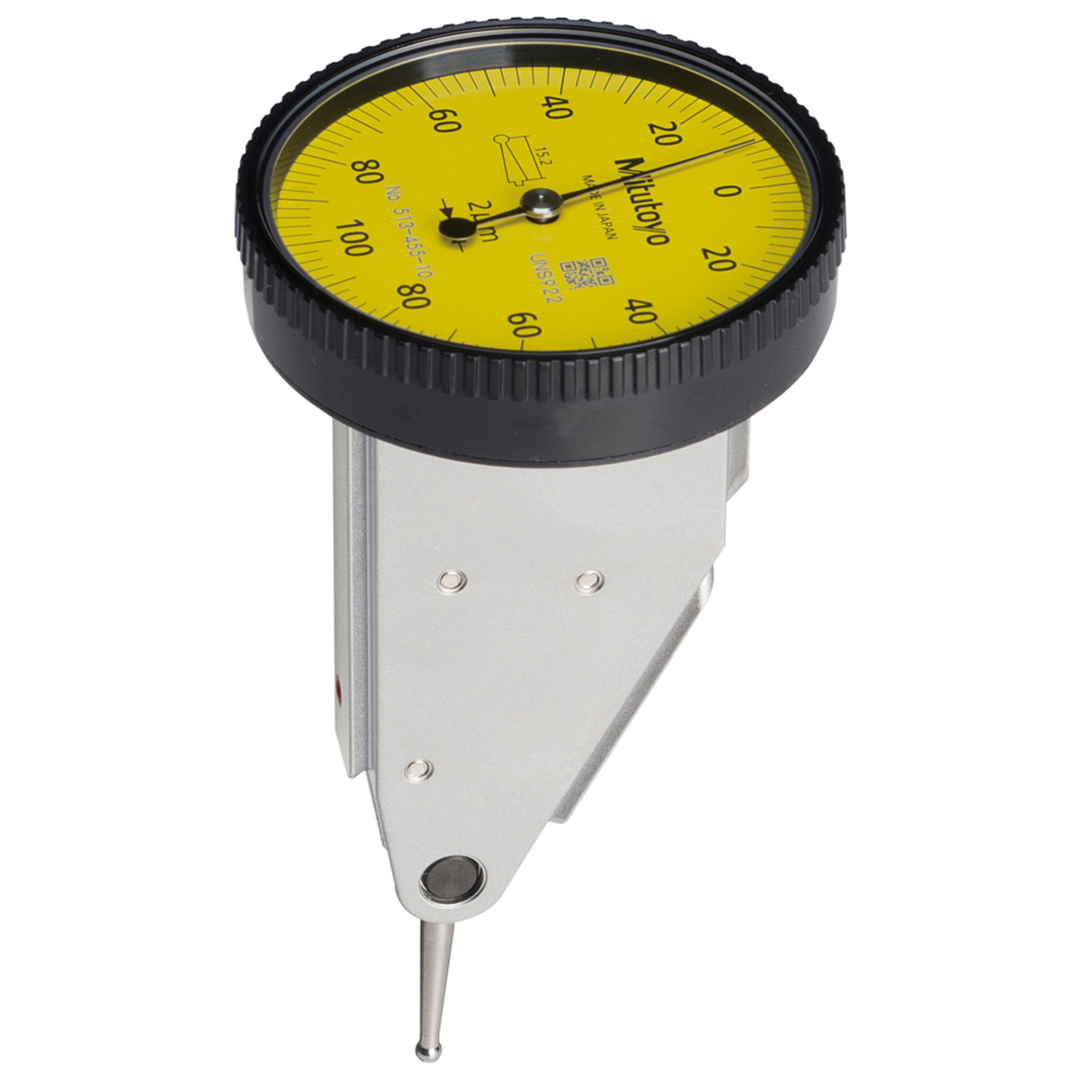 Indicador de carátula tipo palanca,Tipo vertical 0,2mm, 0,002mm, 8mm Vástago