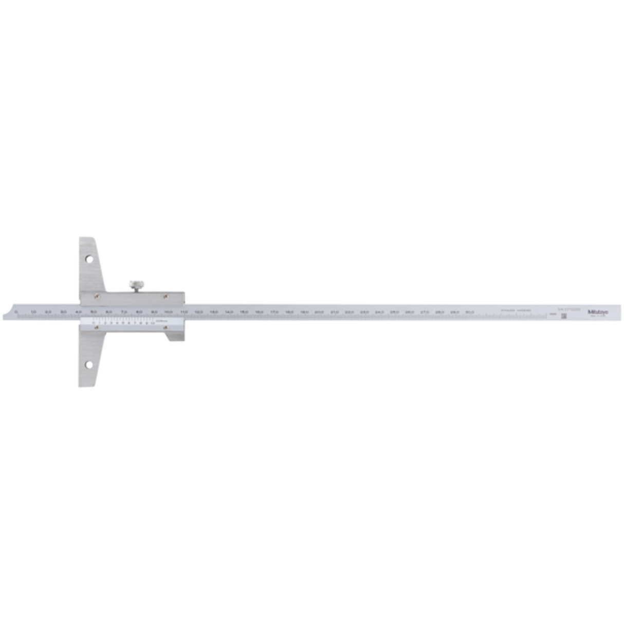 Medidor para profundidad con Vernier, ancho 0-300mm, 0,05mm Mitutoyo
