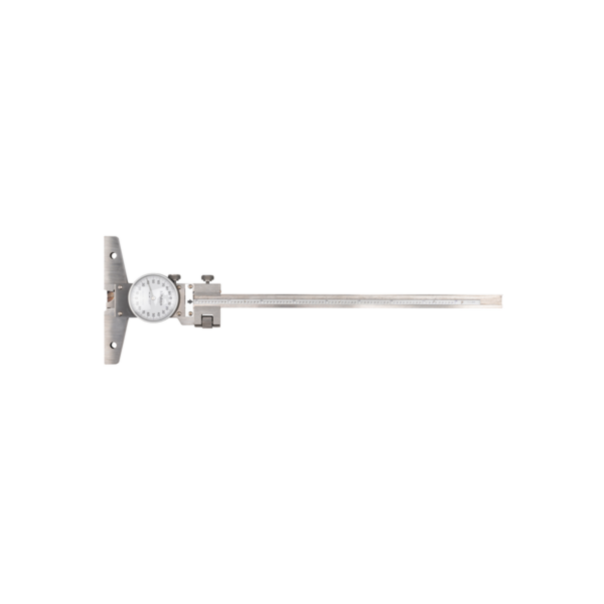 Medidor de profundidad Vernier con carátula 0-8 pulg, con Ajuste fino