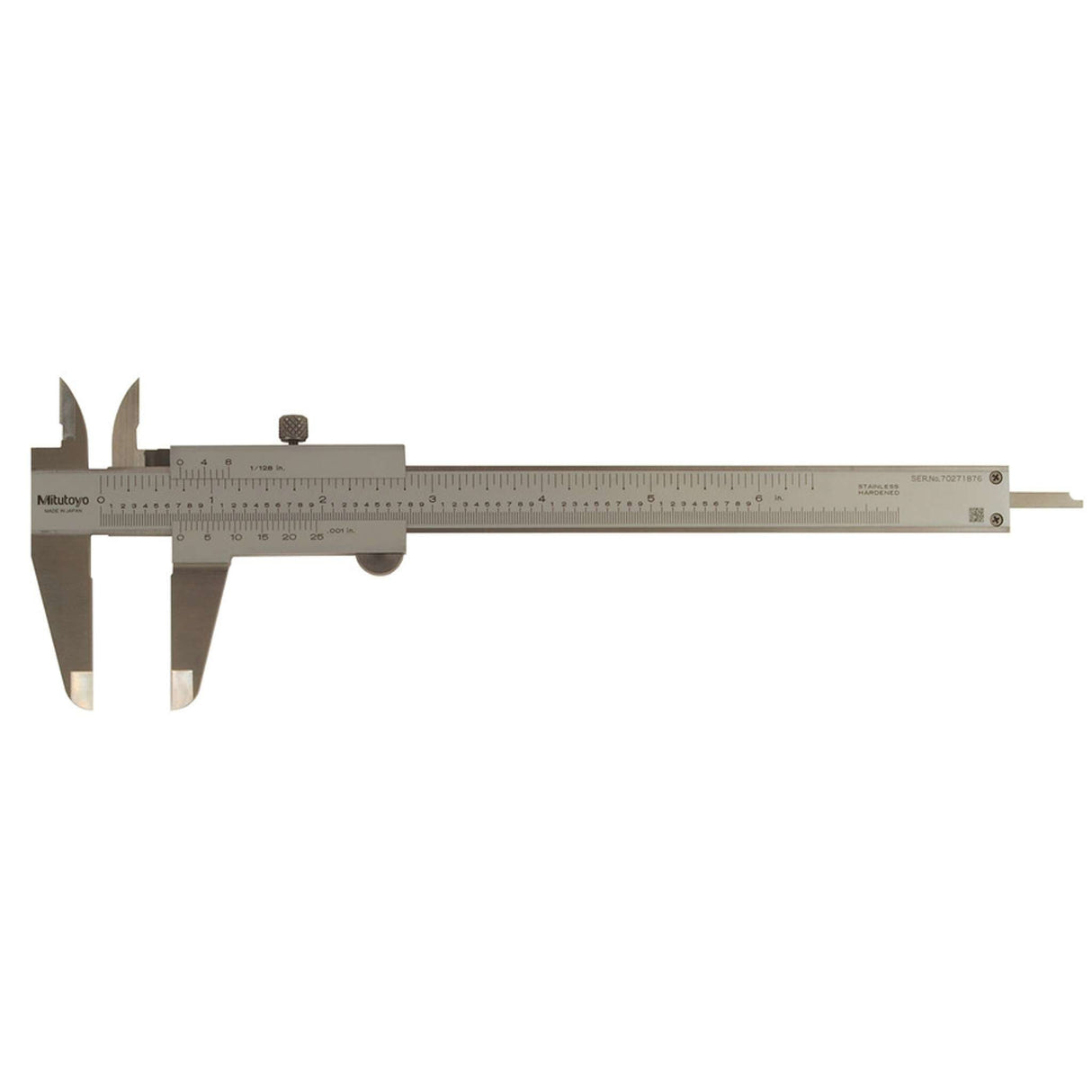 Calibrador vernier 0-6 pulg, 0.001 pulg, pulg Mitutoyo