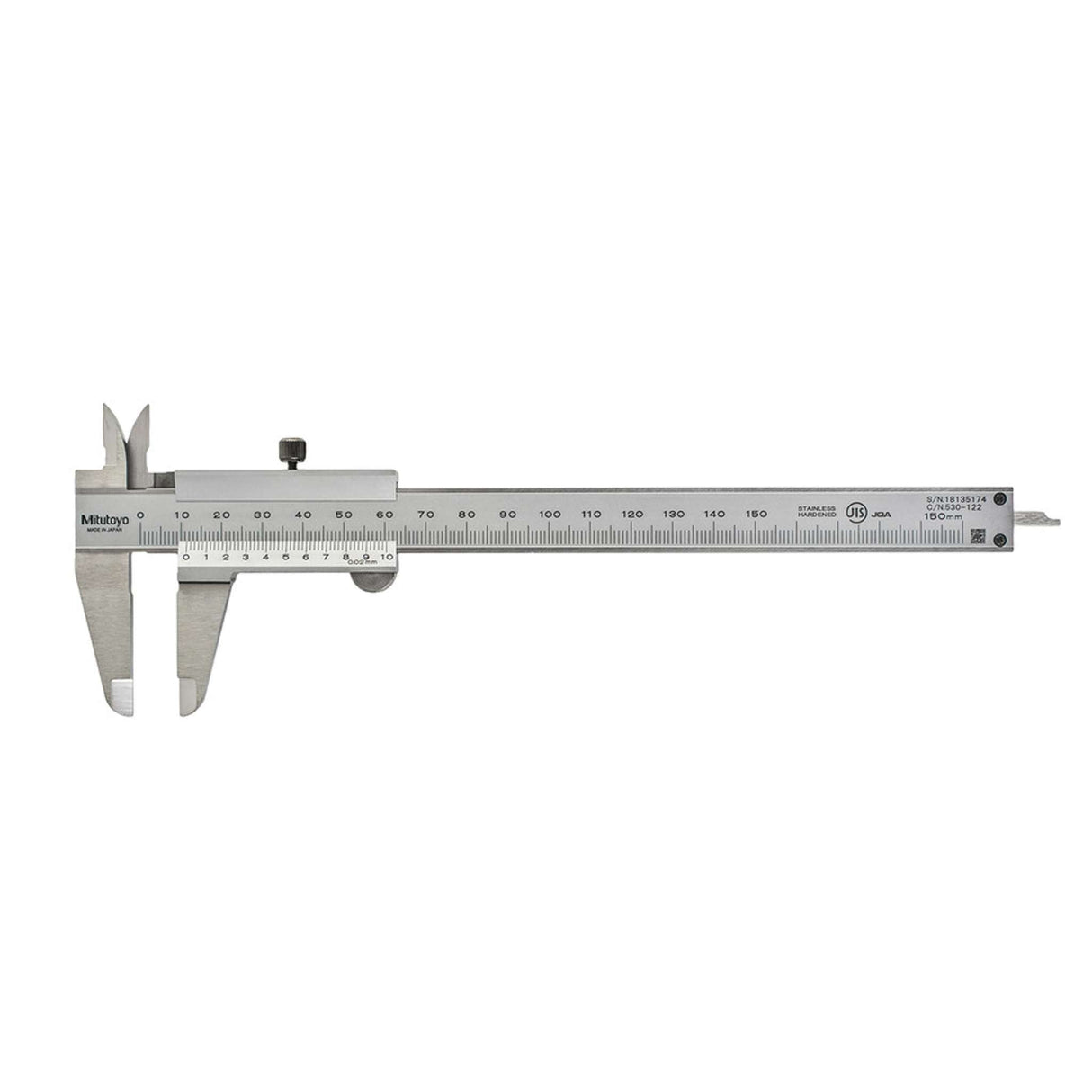 Calibrador vernier 0-150mm, 0.02mm, mm Mitutoyo