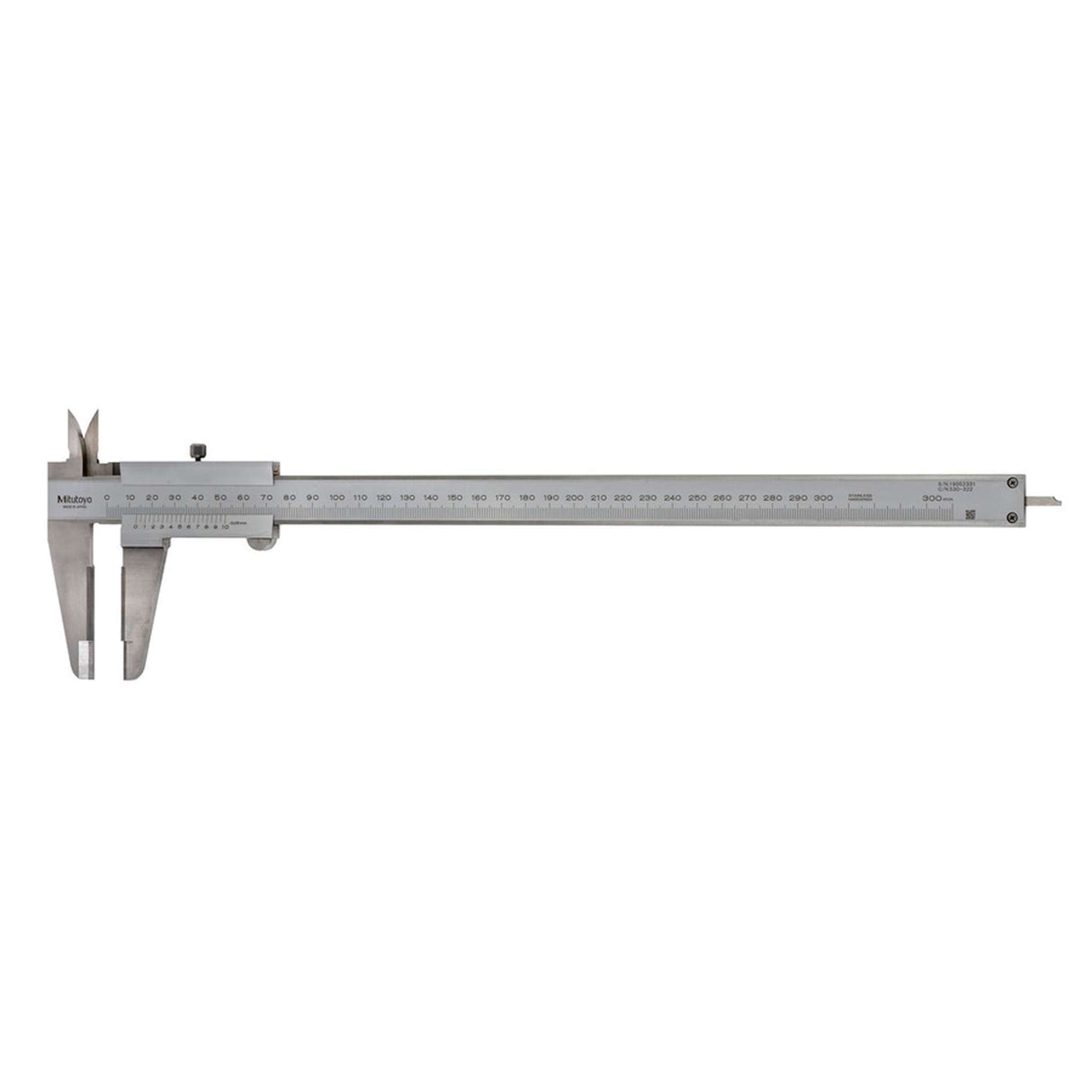 Calibrador vernier, puntas de carburo. 0-300mm, 0.05mm, mm Mitutoyo