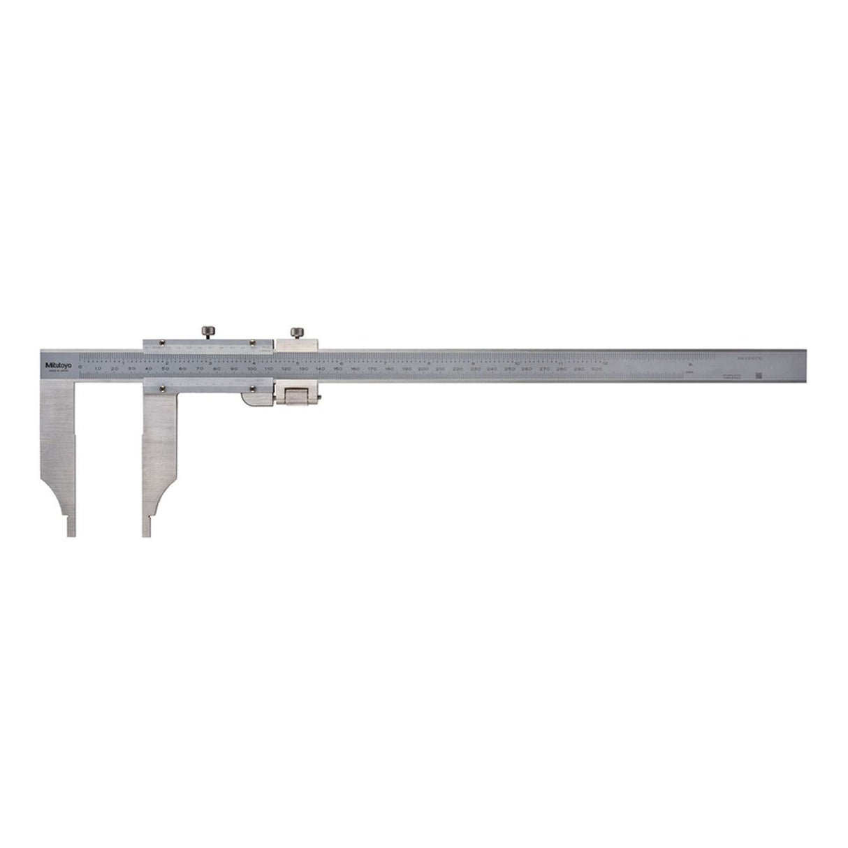 Calibrador vernier, puntas largas, ajuste fino. 0-300mm, 0.02mm, mm/pulg Mitutoyo