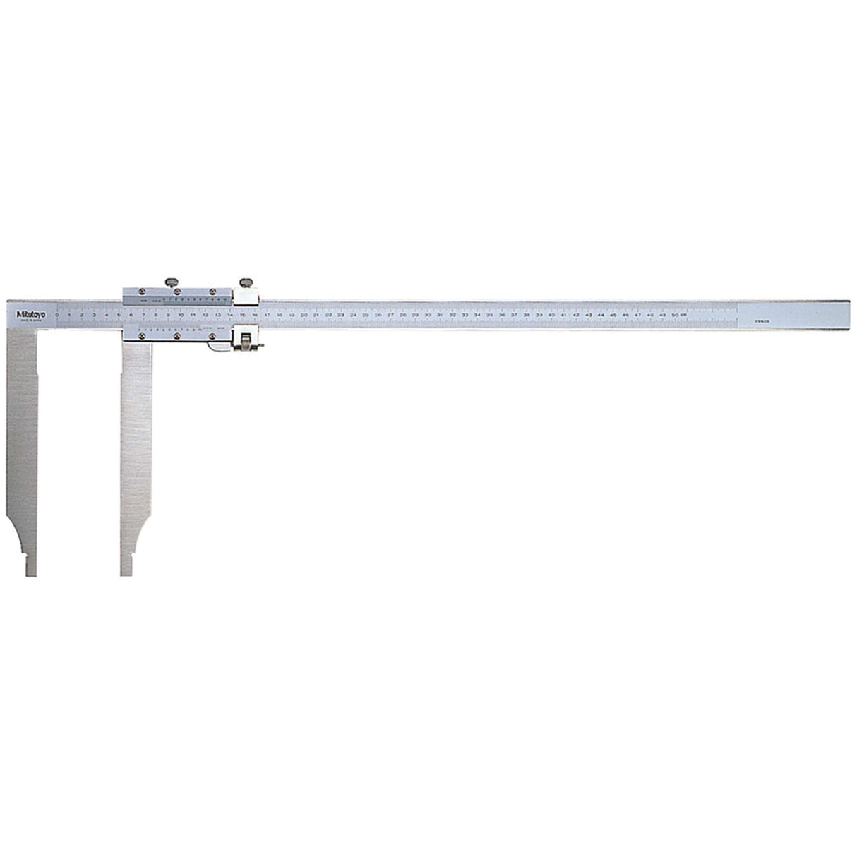 Calibrador vernier, puntas largas, ajuste fino. 0-500mm, 0.02mm, mm Mitutoyo