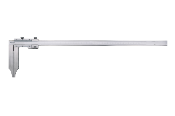 Calibrador vernier, puntas largas, ajuste fino. 0-750mm, 0.02mm, mm - Herramental