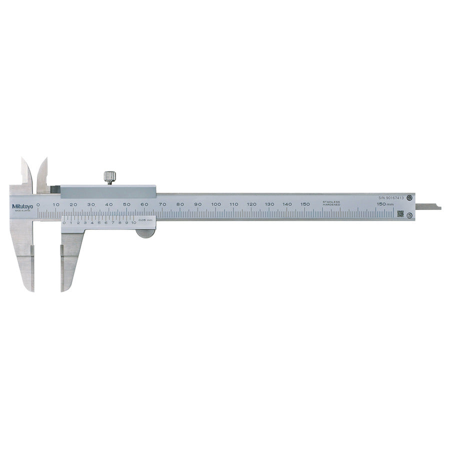 Calibrador Vernier tipo cuchilla 0-150mm, 0.05mm, mm - Herramental
