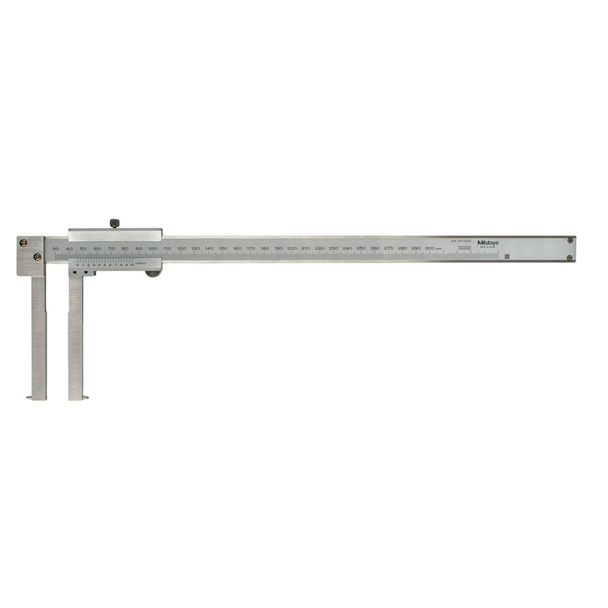 Calibrador vernier de puntas cónicas 30-300mm, 0.05mm, mm Mitutoyo