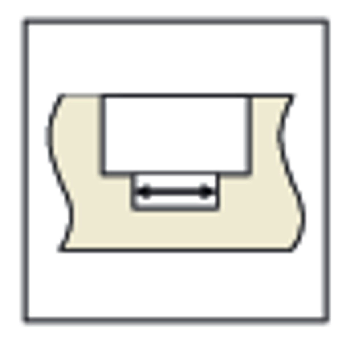 Calibrador digital ABS puntas cónicas 10,1-200mm, IP67, Rodillo para el pulgar