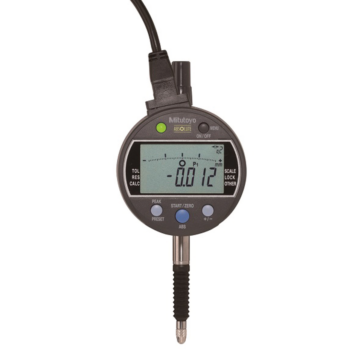 Indicador digital, Signal ID-C 12,7mm, 0,001mm, tapa plana Mitutoyo