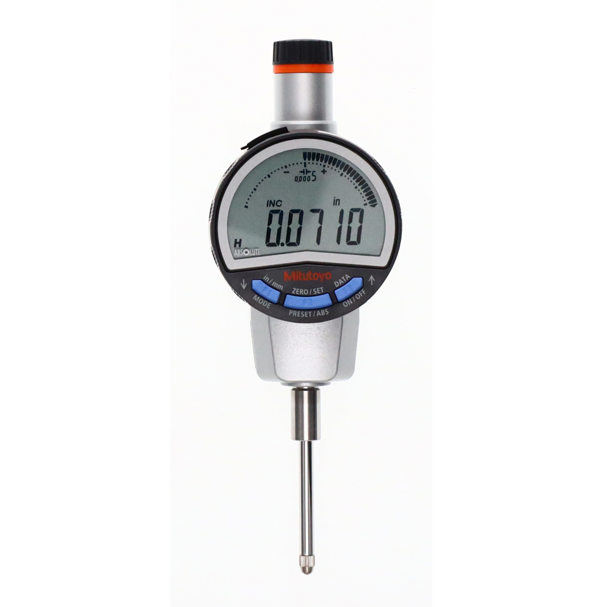 Indicador digital ID-C, Tipo ASME/ANSI pulg/mm, 1 pulg, 0,0005 pulg, tapa plana Mitutoyo