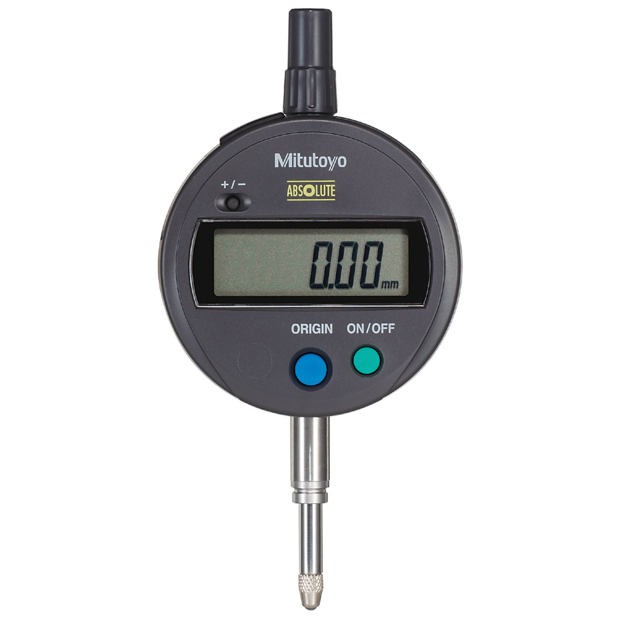 Indicador digital ID-S 12,7mm, 0,01mm, tapa plana Mitutoyo