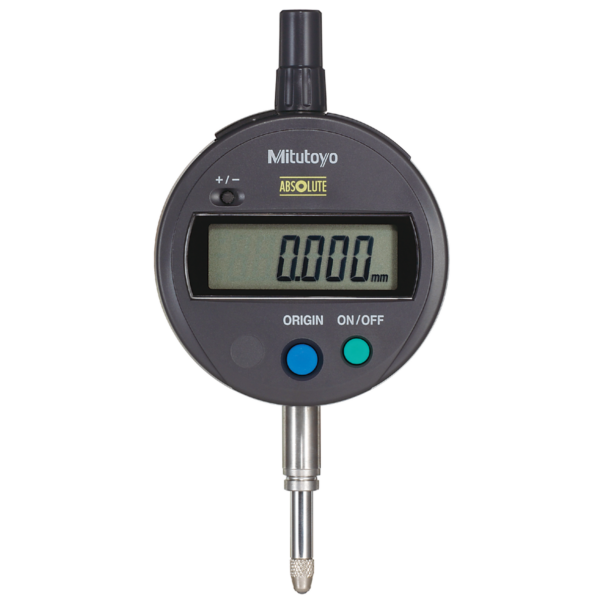 Indicador digital ID-S 12,7mm, 0,001mm, tapa plana Mitutoyo
