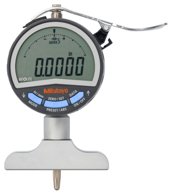 Medidor para profundidad Digital, ancho 0-8 pulg, 0,0005 pulg, 63,5mm Base - Herramental