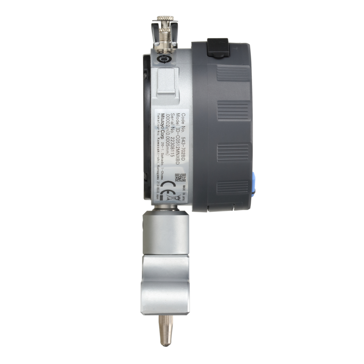 Medidor para profundidad Digital, ancho 0-8 pulg, 0,00002 pulg, 101,6mm Base Mitutoyo