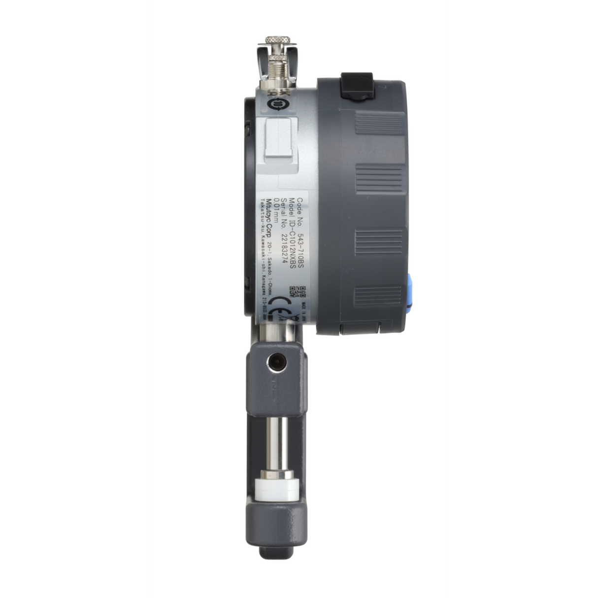 Medidor de espesor digital, Tipo plano 0-10mm, 0,01mm