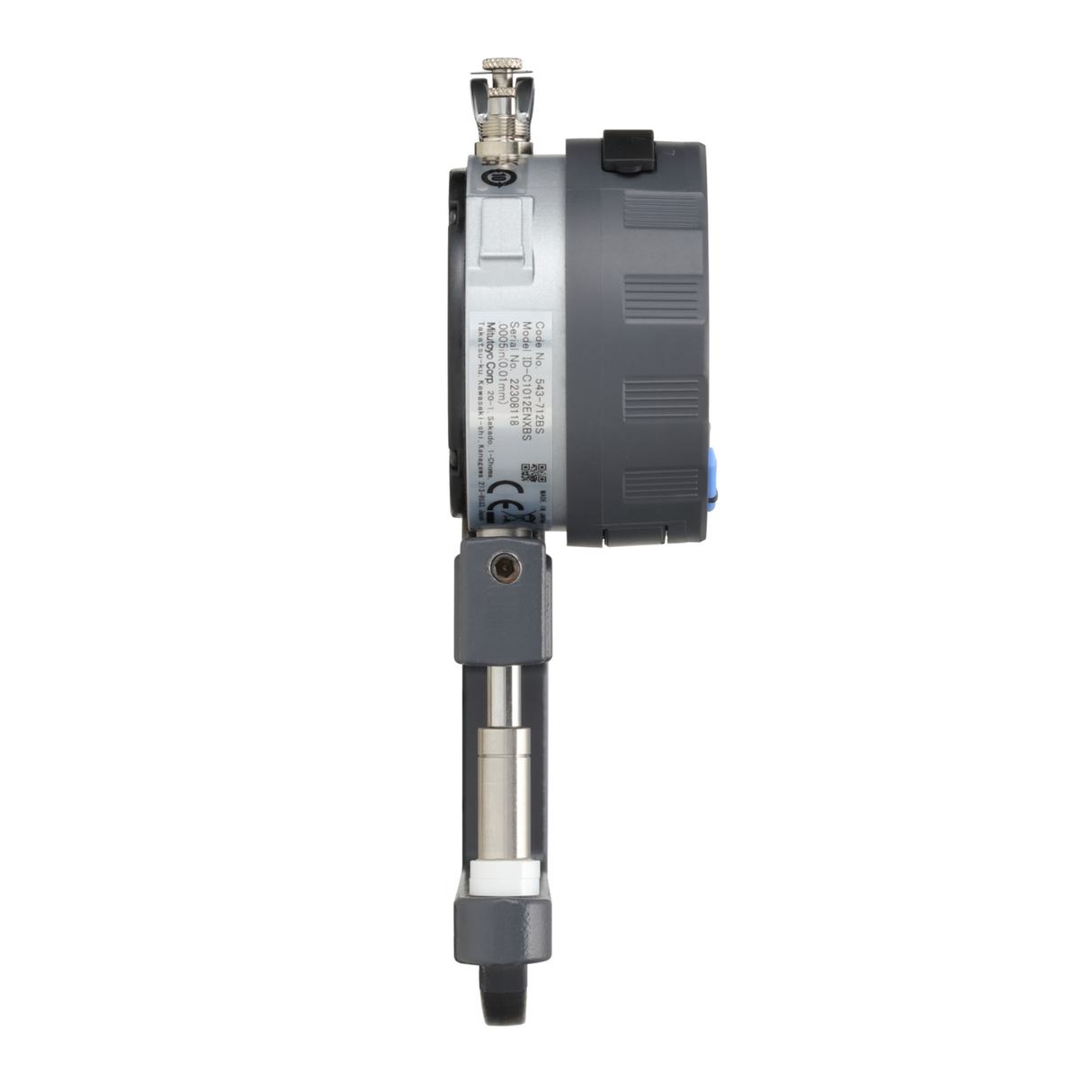 Medidor de espesor digital, Arco profundo pulg/mm, 0-0,4 pulg, 0,0005 pulg