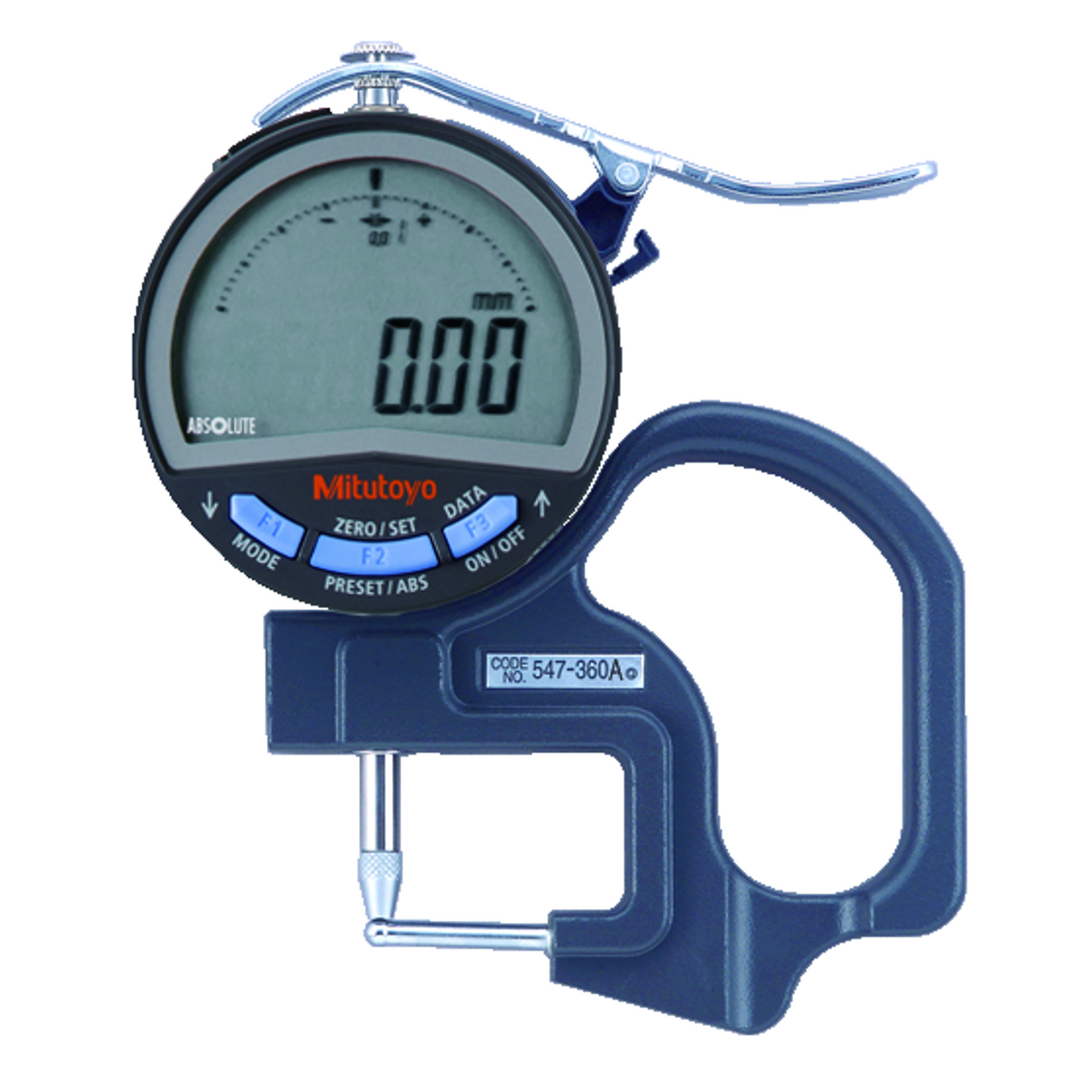 Medidor de espesor digital,para espesor de tubo 0-10mm, 0,01mm Mitutoyo