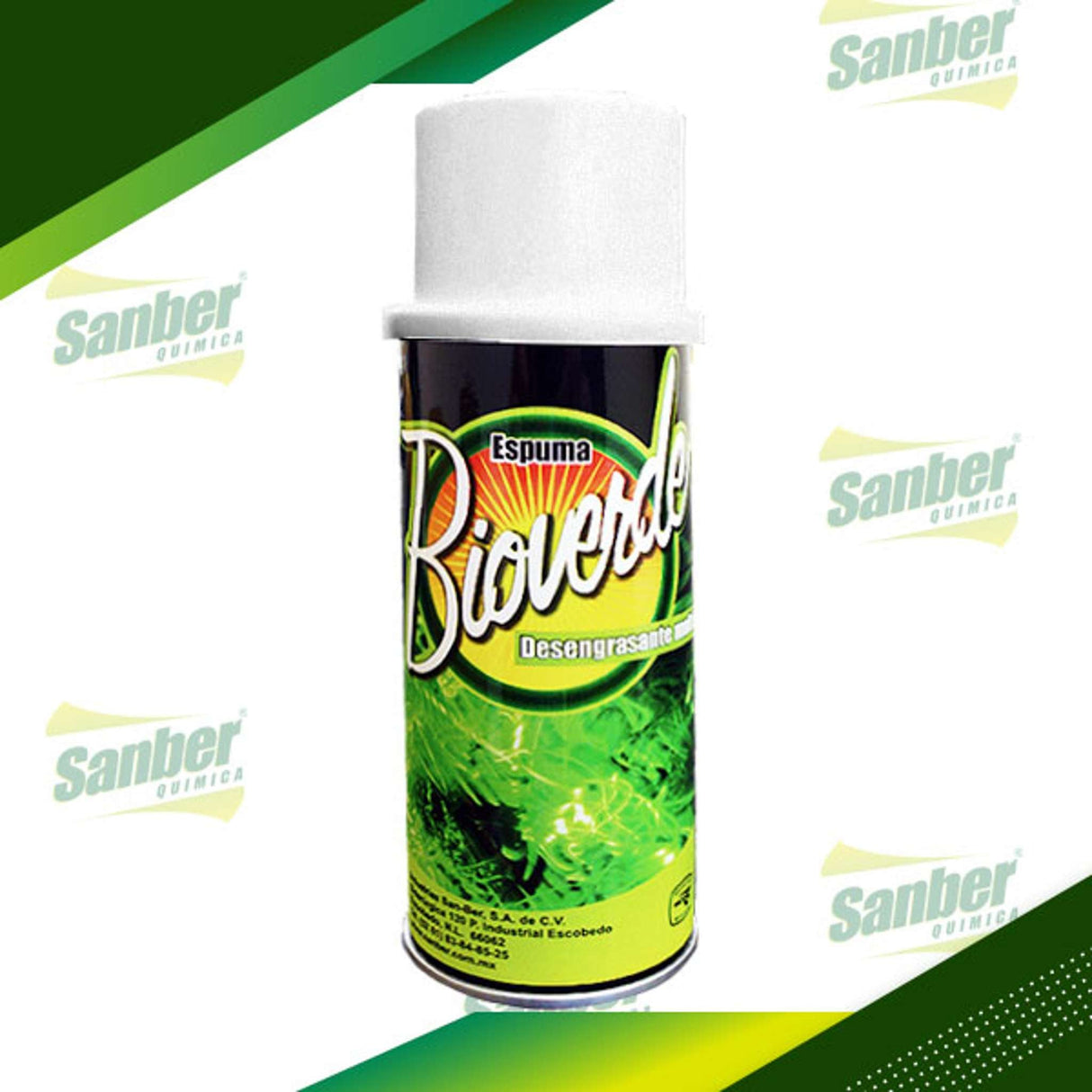 BIOVERDE ESPUMA LIMPIADORA SPRAY 16 OZ Bote Sanber