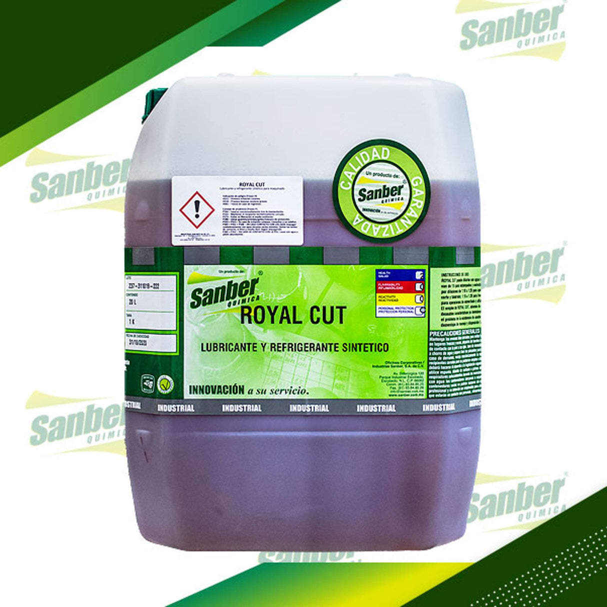 ROYAL CUT FLUIDO SINTETICO PARA CORTE TAMBOR 200 Litros Sanber