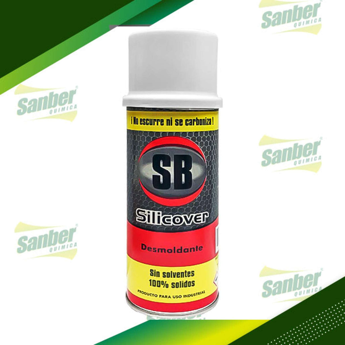 SILICOVER SB DESMOLDANTE SILICONADO SPRAY 16 OZ. Bote Sanber