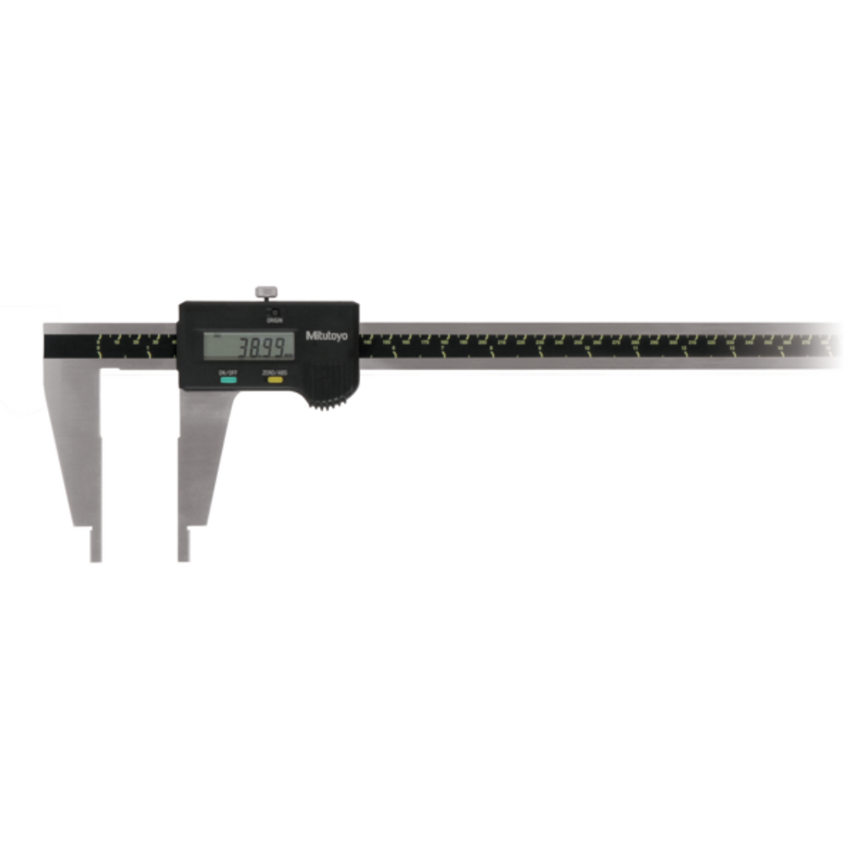 Calibrador digital ABS con puntas para exteriores/interiores 0-450mm