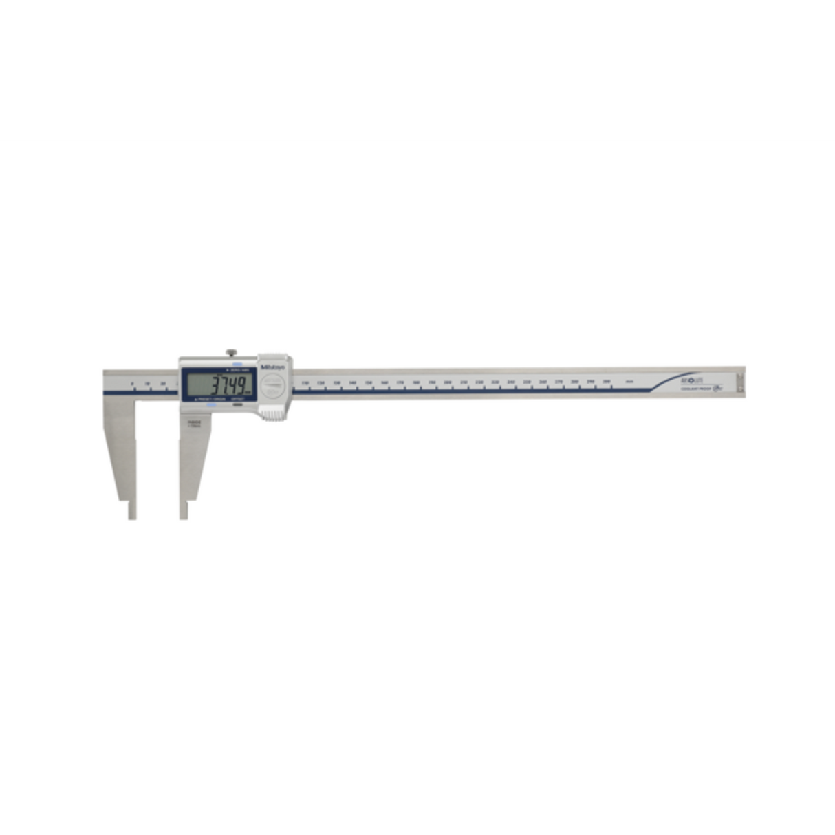 Calibrador digital ABS, con puntas para exteriores/interiores IP67 0-300mm Mitutoyo