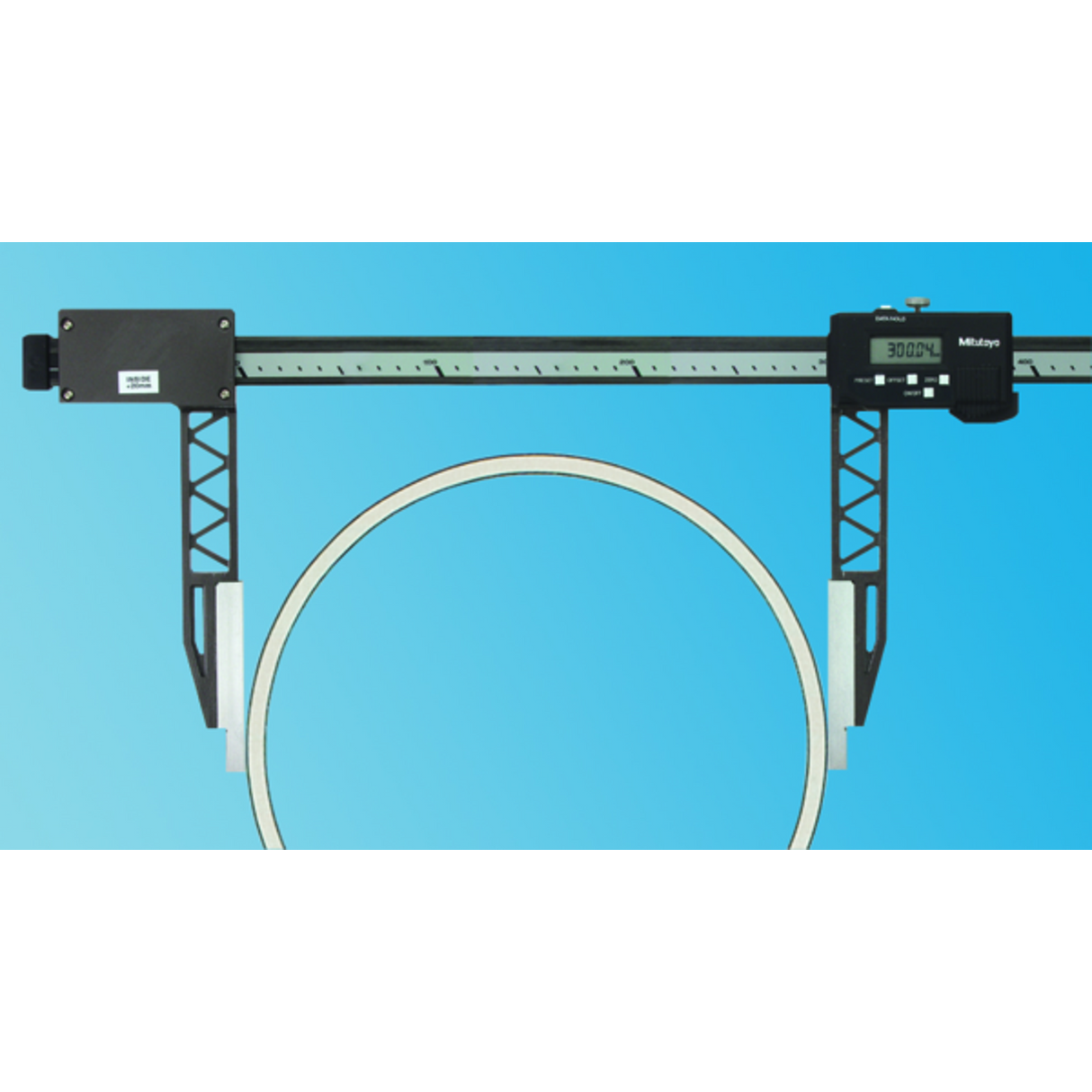 Calibrador digital ABS de fibra de carbono con puntas largas 0-1500mm, IP66 Mitutoyo