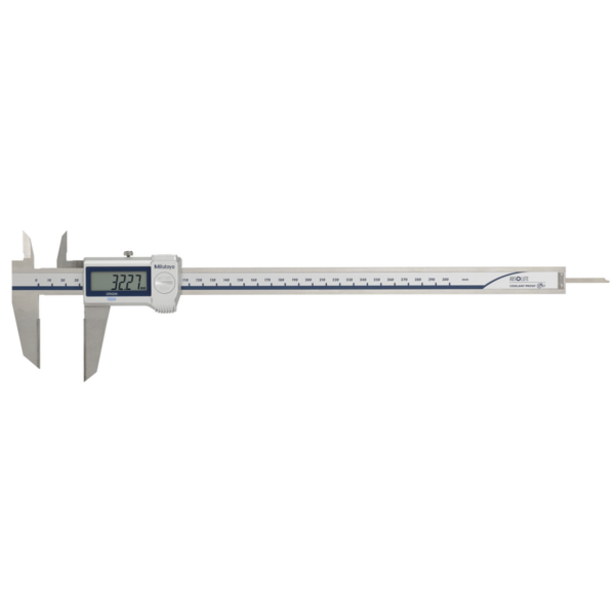Calibrador digital ABS punta de trazador de carburo 0-300mm, IP67 Mitutoyo
