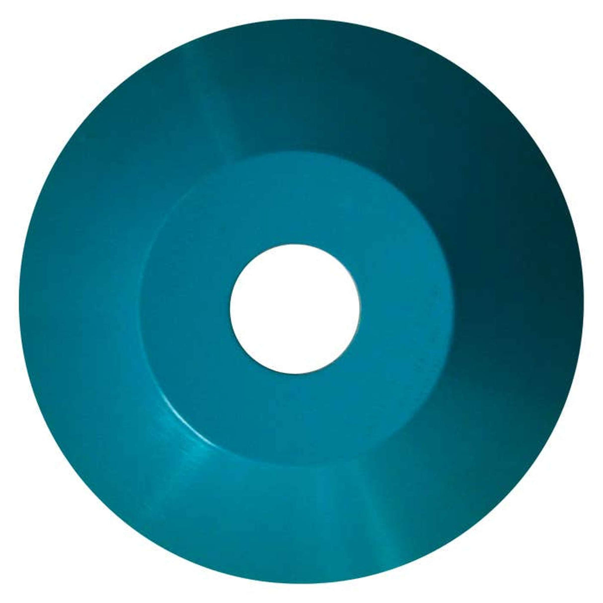 Rueda para rectificado de CBN tipo 12A2, 6 pulg X 1 pulg X 1 1/4 pulg X 3/8 pulg X 1/8 pulg