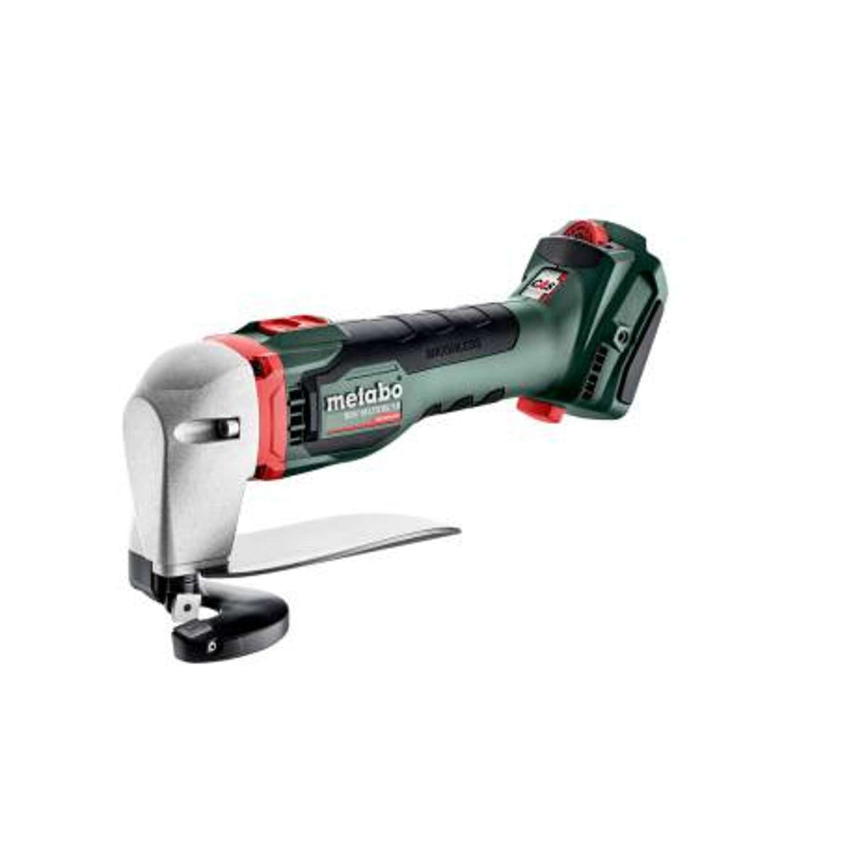 Cizalla 4840 rpm, Radio mínimo de curvatura 0.5905 pulg Metabo