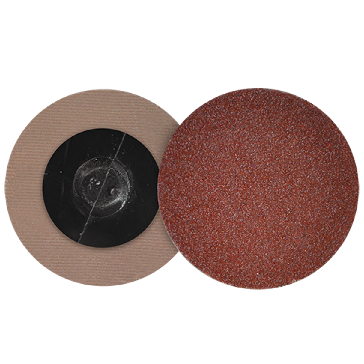 Disco de lija de cambio rápido , diam. 2 Pulg, de Óxido de Aluminio premium, grano 80, sistema de sujeción R