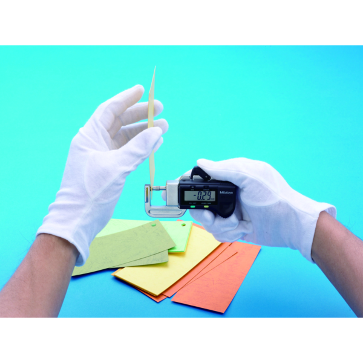 Medidor de espesor ABS AOS, Quick Mini 0-0,5 pulg, pulg/mm