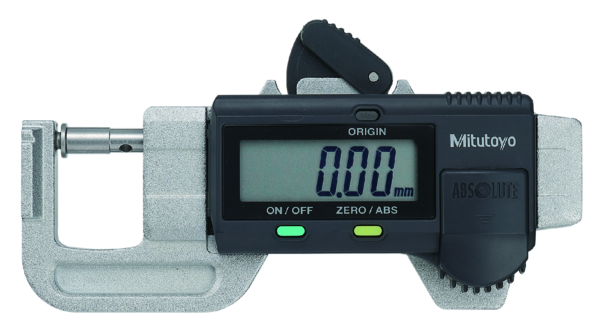 Medidor de espesor ABS AOS, Quick Mini 0-0,5 pulg, pulg/mm - Herramental