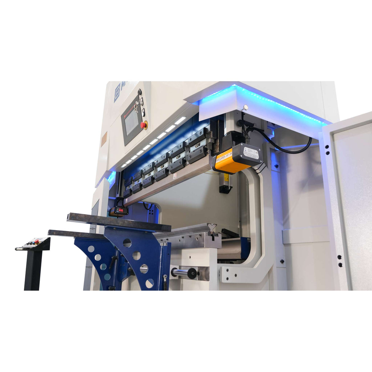 Máquina Dobladora Eléctrica CNC Serie S con accesorios estándar , modelo S-60-2100 trifásica 220V/Hz