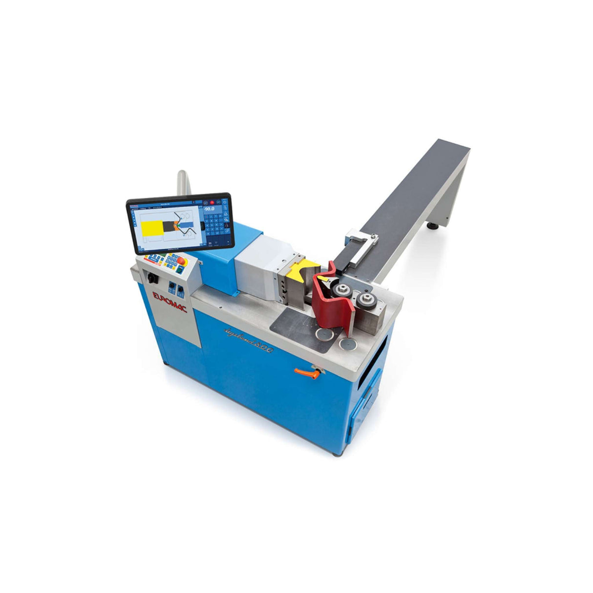 Digibend 800 prensa Horizontal con tope 1250 sin herramientas Euromac