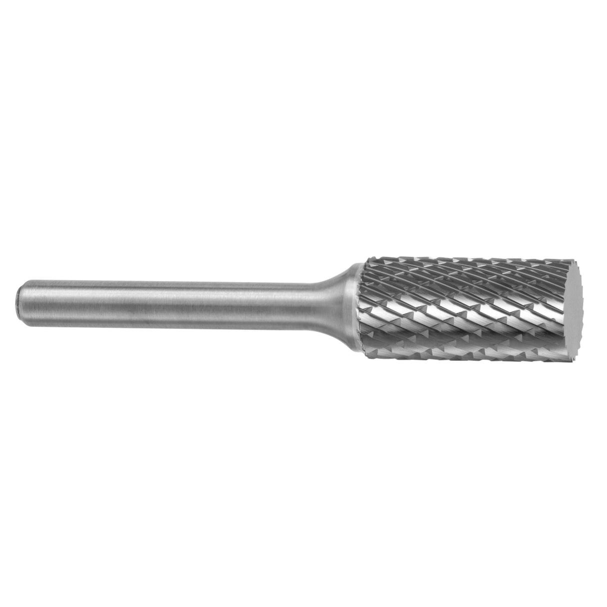 Lima Rotativa SA-42M, diam. de 2.5 mm X 12 mm de longitud, X 3 mm de diam. de zanco y 38 mm de largo total, corte , Sin recubrimiento