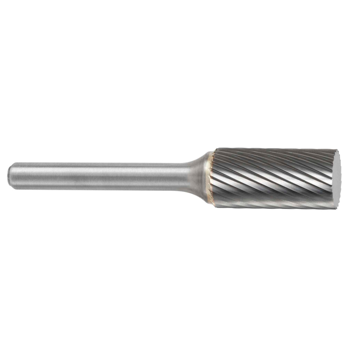Lima Rotativa SA-43M, diam. de 3 mm X 14 mm de longitud, X 3 mm de diam. de zanco y 38 mm de largo total, corte , Sin recubrimiento ATA SGS PRO