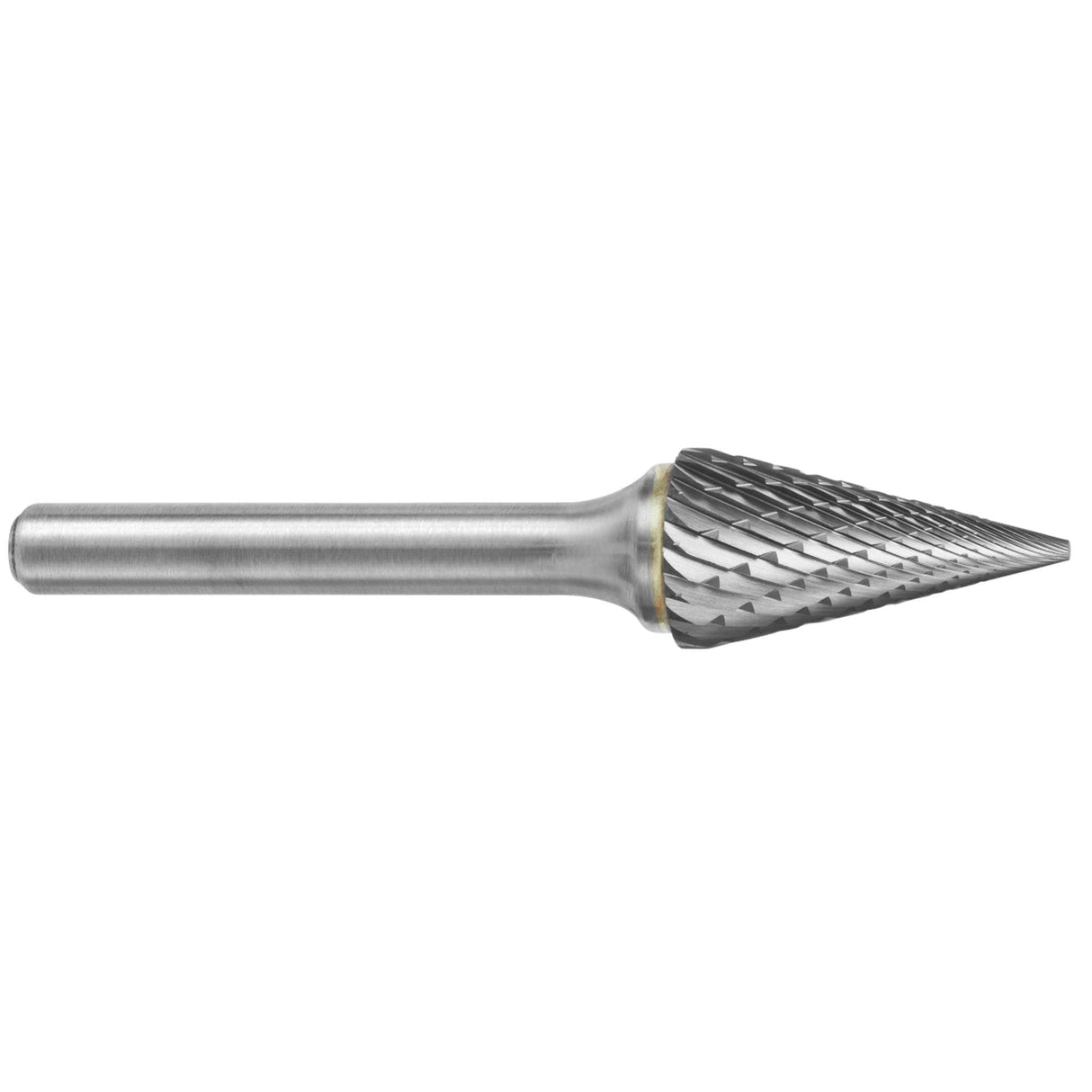 Lima Rotativa SM-43M, diam. de 3 mm X 16 mm de longitud, X 3 mm de diam. de zanco y 38 mm de largo total, corte , Sin recubrimiento ATA SGS PRO