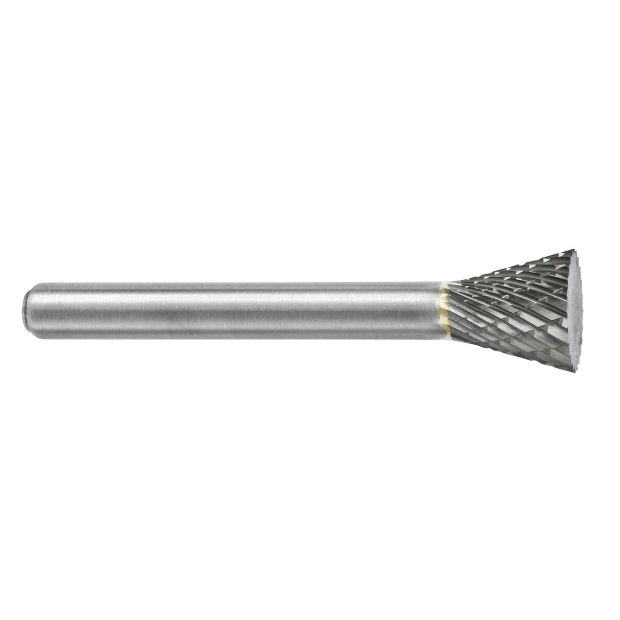 Lima Rotativa SN-51M, diam. de 6.3 mm X 6 mm de longitud, X 3 mm de diam. de zanco y 39 mm de largo total, corte , Sin recubrimiento ATA SGS PRO