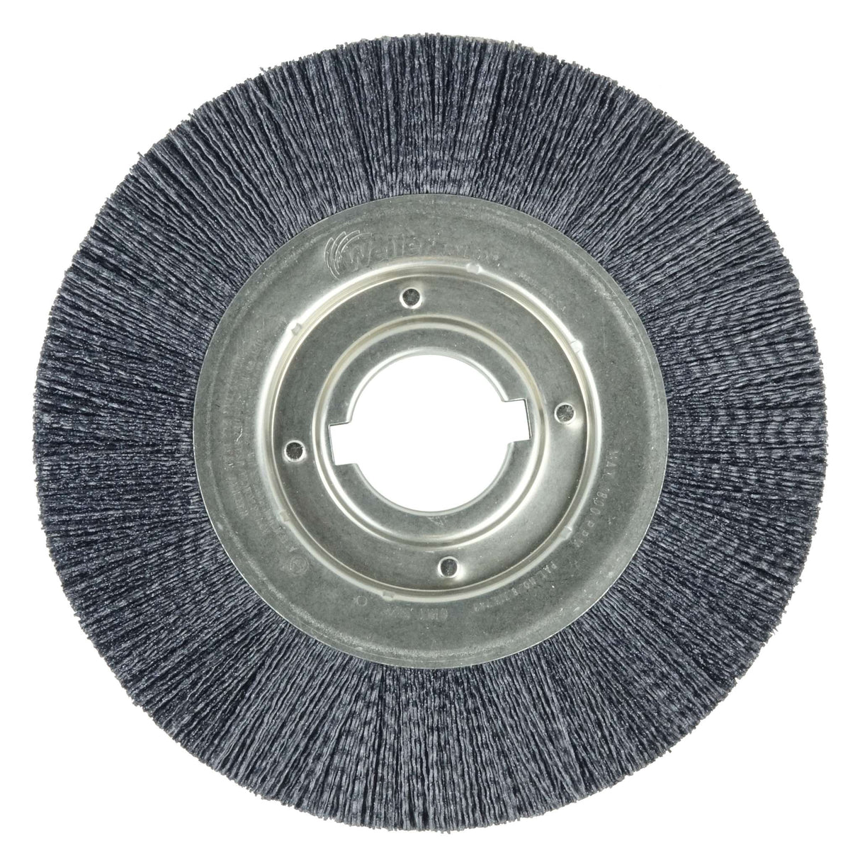 10" Cepillo Circular de Alambre Ondulado Burr-Rx , .035/80CG , 2" Weiler