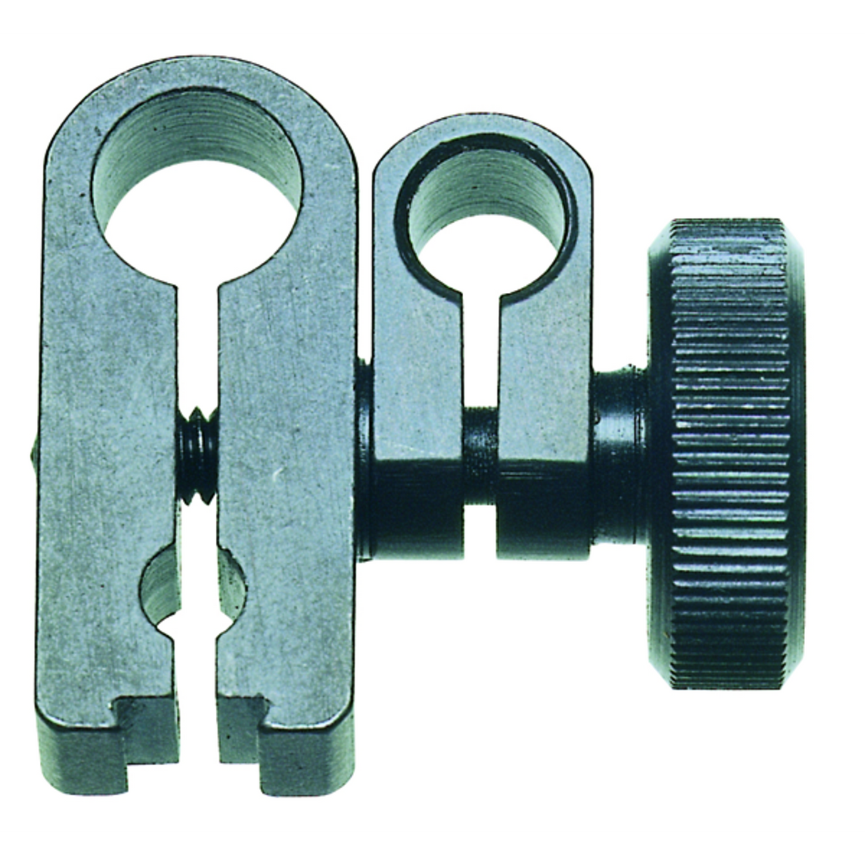 Abrazadera giratoria para D=4/8mm, Cola de milano