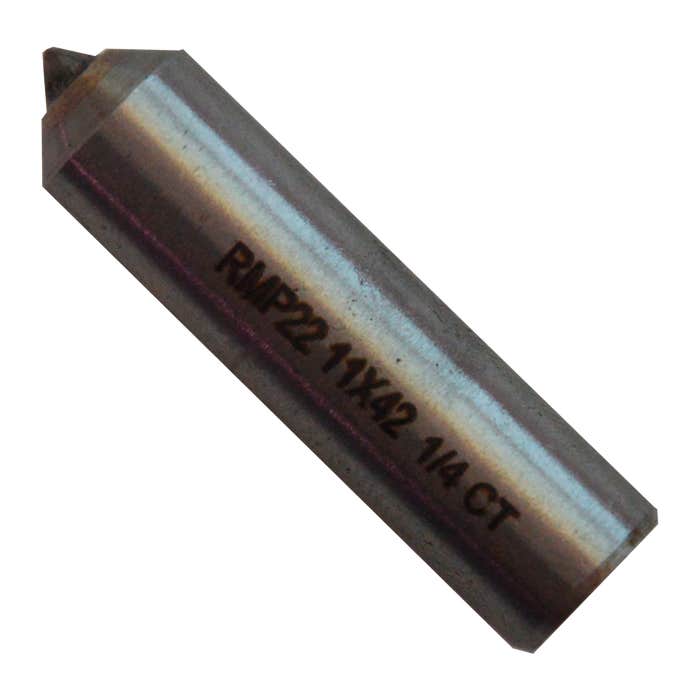 Rectificador de diamante monopunta tipo RMP22, 7/16 pulg X 1-5/8 pulg 0.25 quilates - Herramental