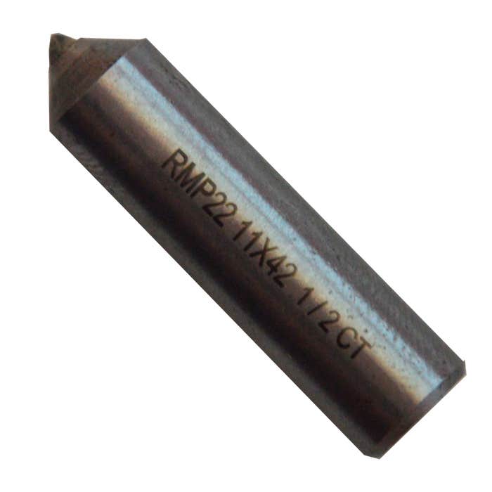 Rectificador de diamante monopunta tipo RMP22, 7/16 pulg X 1-5/8 pulg 0.5 quilates - Herramental