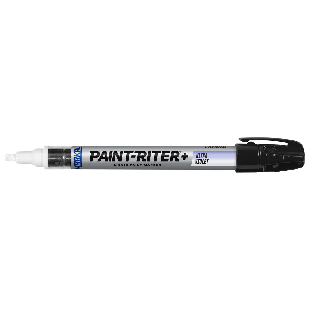 Marcador de Pintura Líquida Permanente Paint-Riter®, para Control de Calidad, Color Azul - Herramental