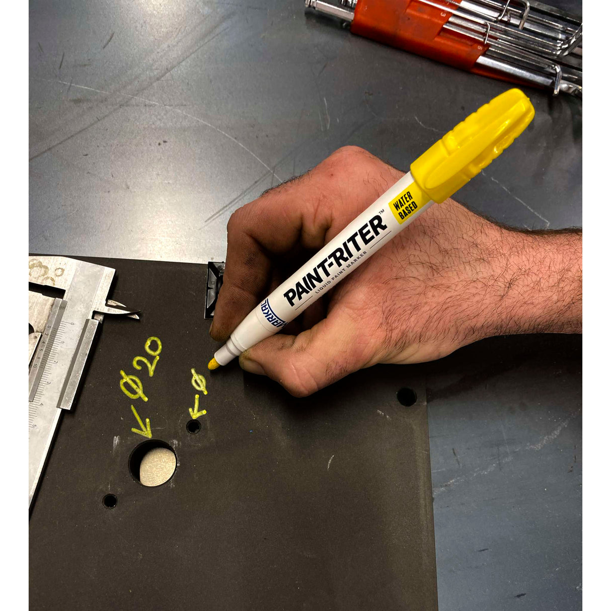 PAINT-RITER WATER-BASED ORANGE Markal®