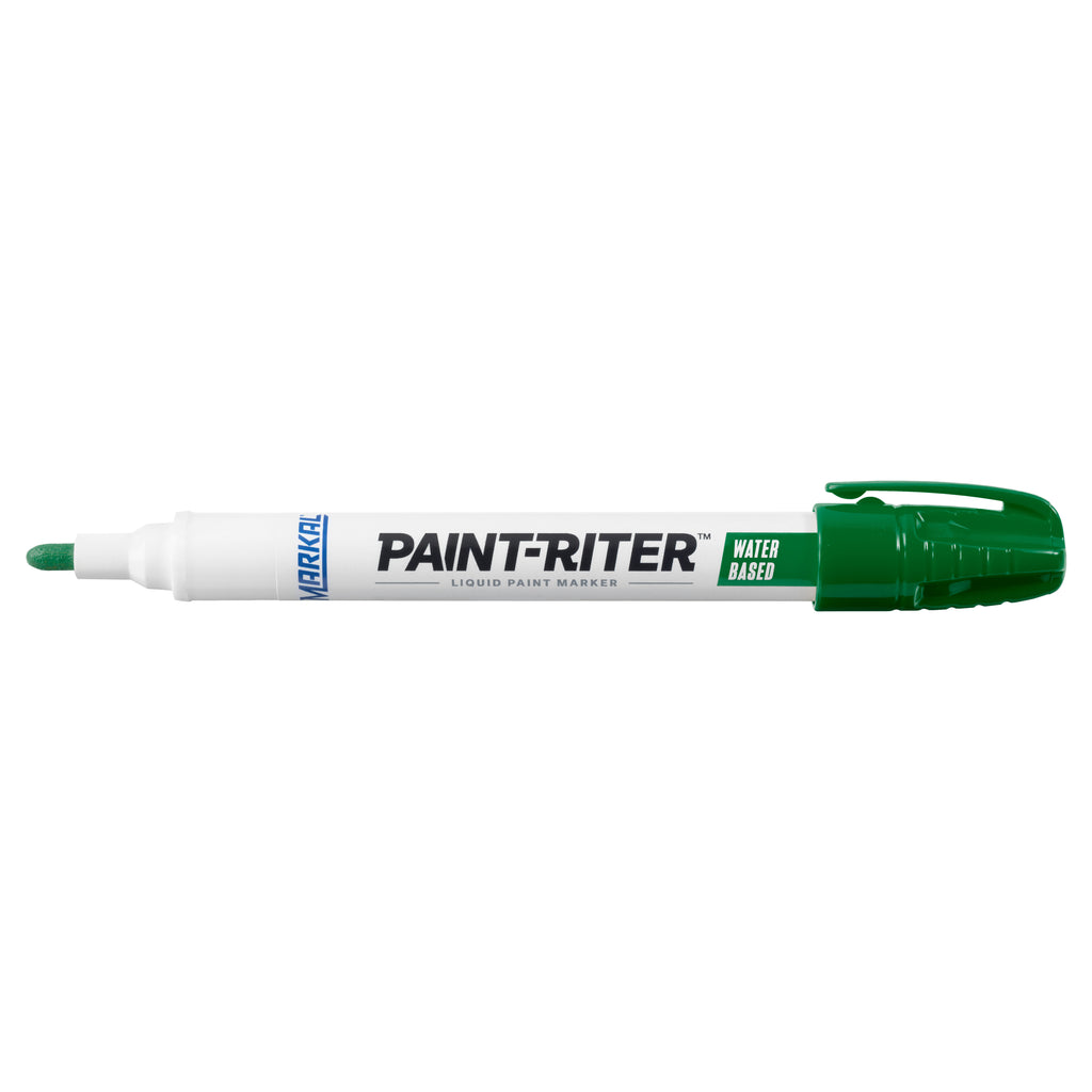 Marcador de Pintura Líquida Permanente Paint-Riter®, para Uso General, Color Verde - Herramental